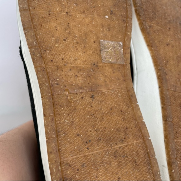 Aetrex Kenzie black animal print slip-on comfort sneakers size 10 - Picture 10 of 11